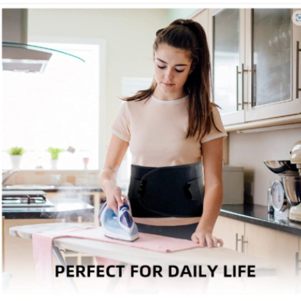 Women's long Lumbar Lower Back Support Brace Posture Orthosis Waist Belt Trimmer